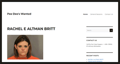 Desktop Screenshot of peedeeswanted.com